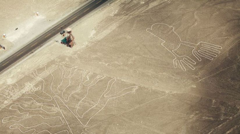 Nazca, Peru, obrazce