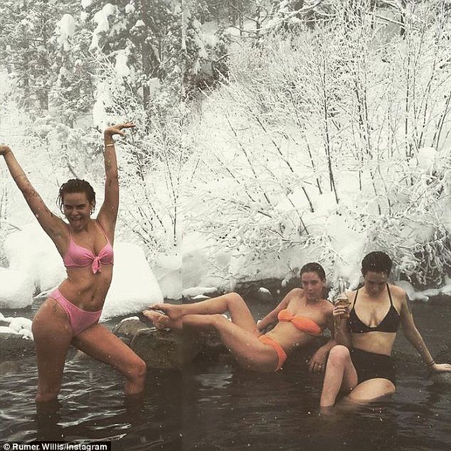 Zľava: Tallulah, Scout a Rumer trávia sviatky v...