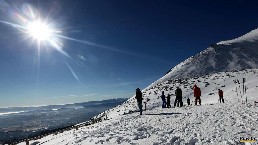Vysoké Tatry, lyžovanie, lyžovacka,