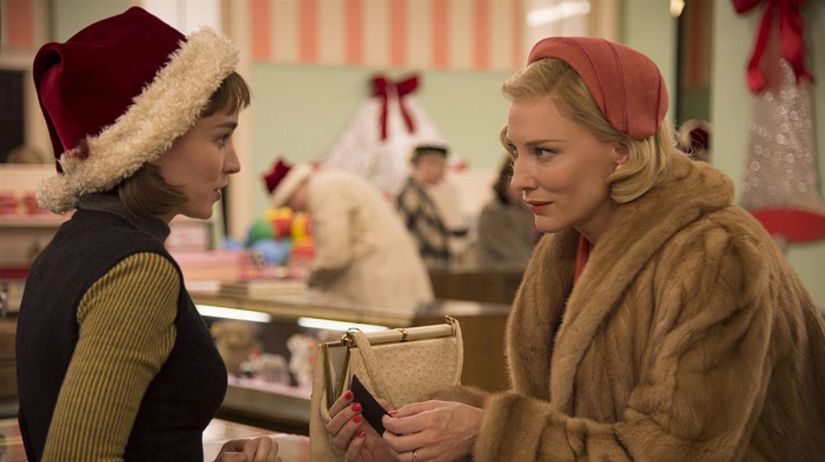 Rooney Mara a Cate Blanchett v dráme Carol,...