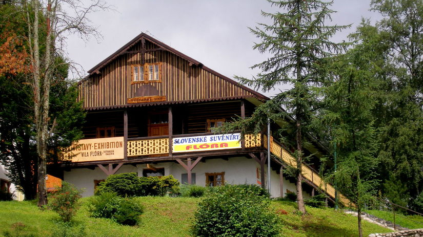 Vila Flóra v Starom Smokovci v roku 2009.