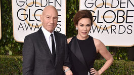 Herec Patrick Stewart a jeho manželka Sunny Ozell.