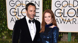 Herečka Julianne Moore sa objavila v kreácii od Toma Forda.