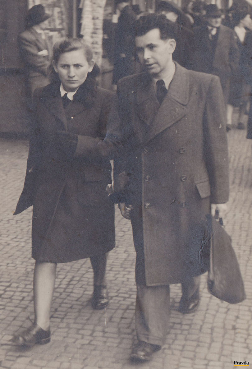 Hilda s manželom Inmrichom.