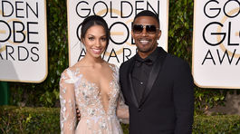 Miss Zlatch glóbusov Corinne Bishop a jej otec Jamie Foxx.