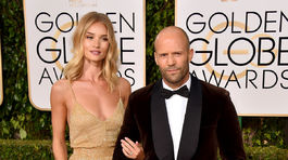 Topmodelka Rosie Huntington-Whiteley a Jason Statham