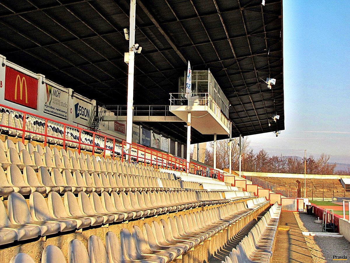 Takýto je pohľad na trenčiansky futbalový...