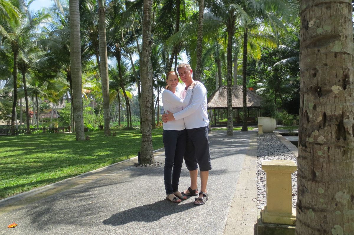 Svadobná cesta na Bali.