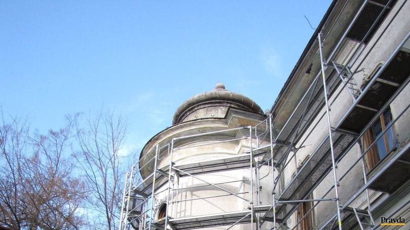 Nádvorie Pisztoryho paláca.