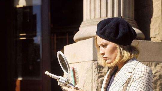 Rok 1967: Herečka Faye Dunaway na zábere z...