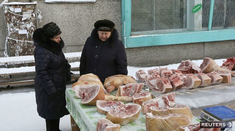 Rusko, ženy, mäso