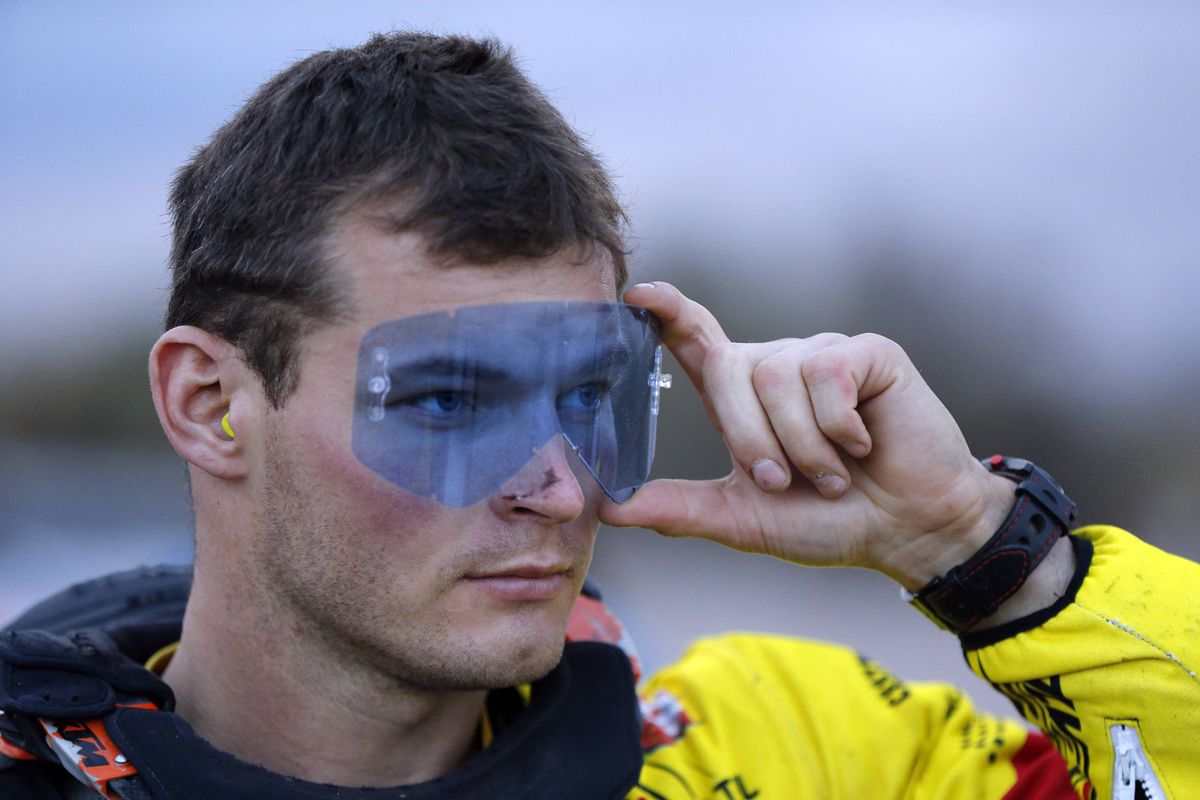 Štefan Svitko pred štartom 10. etapy Rely Dakar.