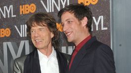 Mick Jagger a James Jagger