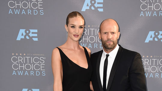 Herečka a modelka Rosie Huntington Whiteley a...