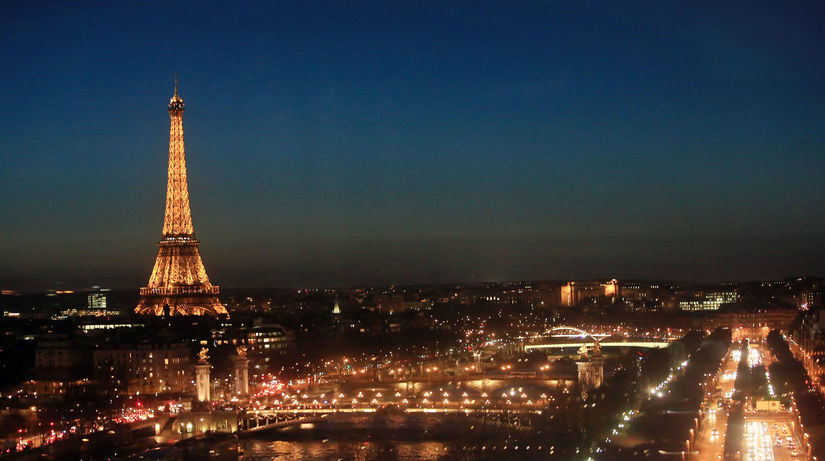 Paríž, Francúzsko, Eiffelova veža, ulica,
