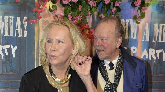 Niekdajšia členka kapely ABBA,  Agnetha...