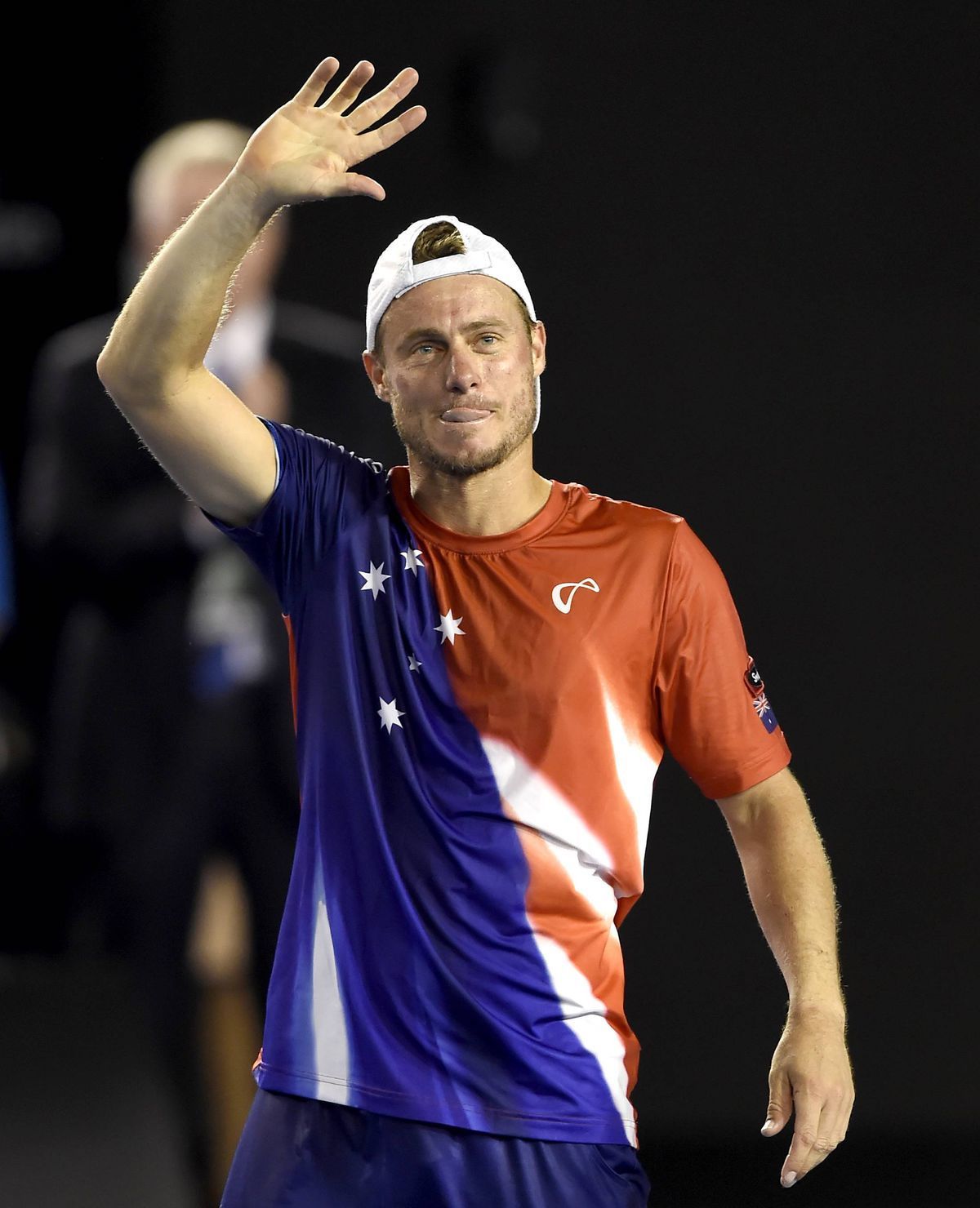 Lleyton Hewitt sa poslednýkrát lúčil s publikom.