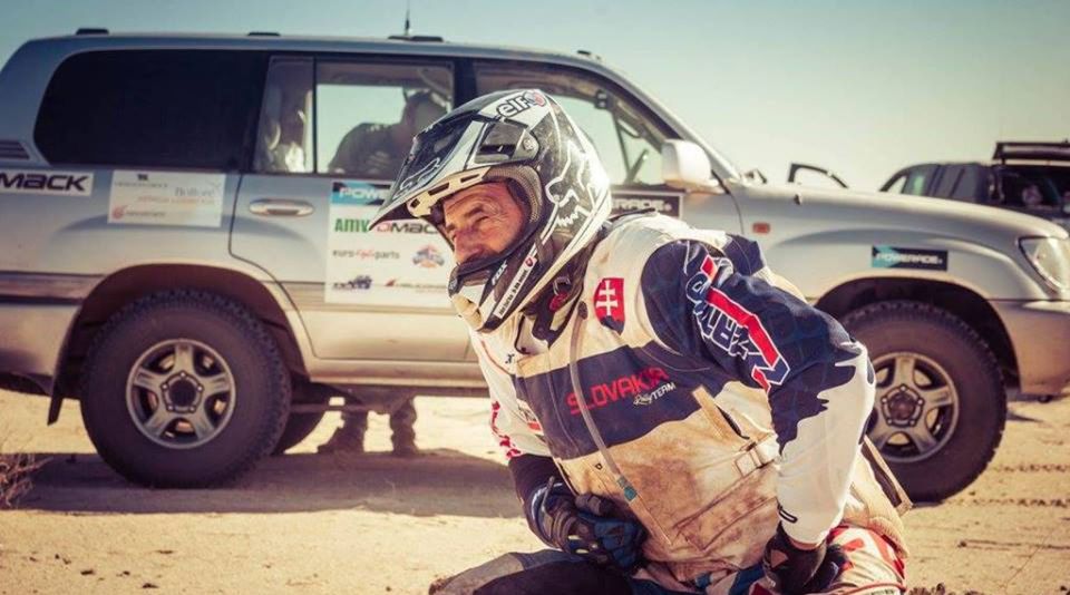Ján Zaťko na Africa Eco Race.
