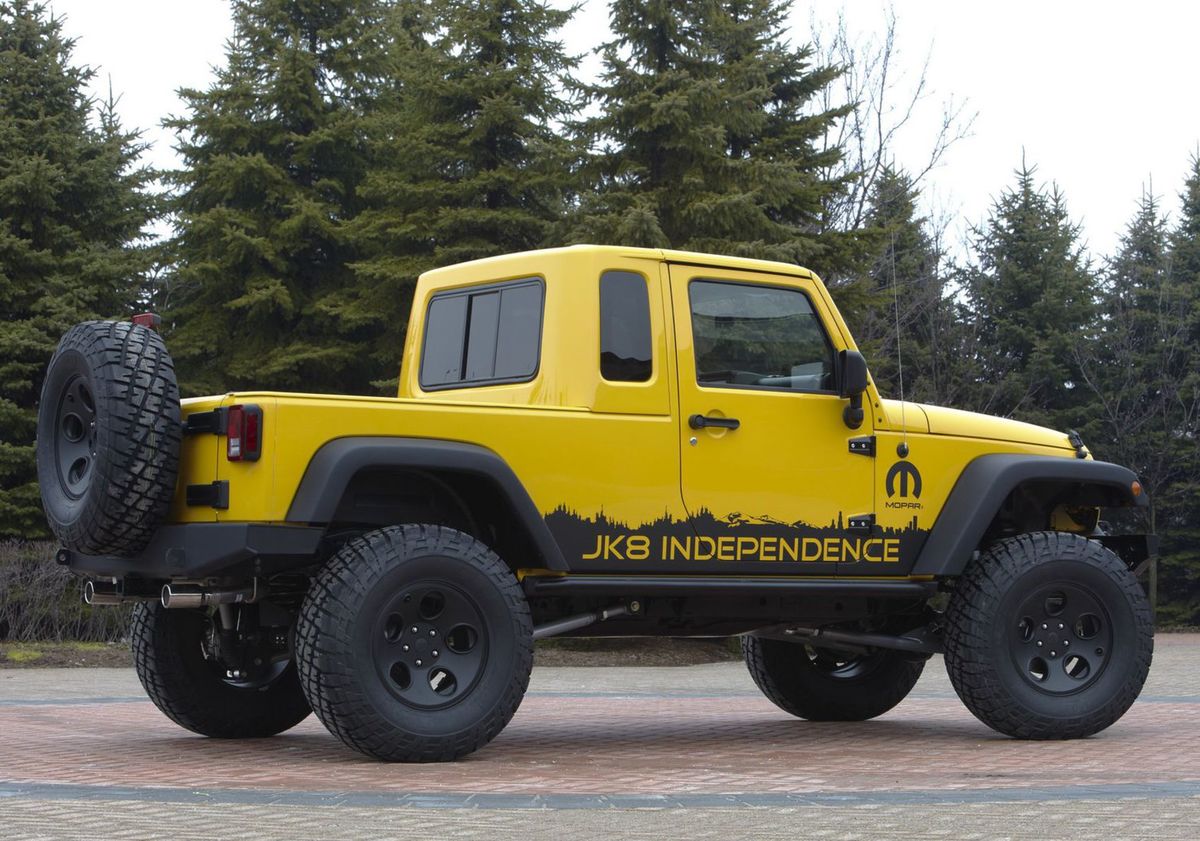 Jedinou možnosťou, ako si dopriať Jeep pikap,...