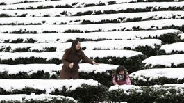 Španielske letoviská zažili sneh po niekoľkých desaťročiach