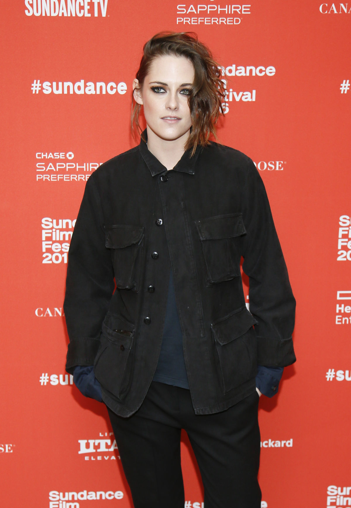 Herečka Kristen Stewart na filmovom festivale...