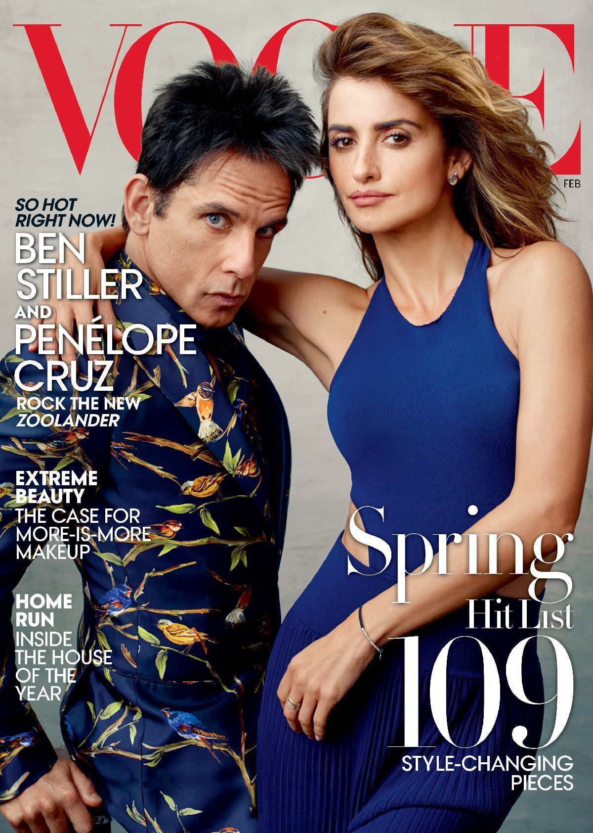 Titulka Vogue v znamení filmu Zoolander 2: Ben...