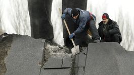 Doneck hlási pokus o vyhodenie Leninovho pomníka do povetria