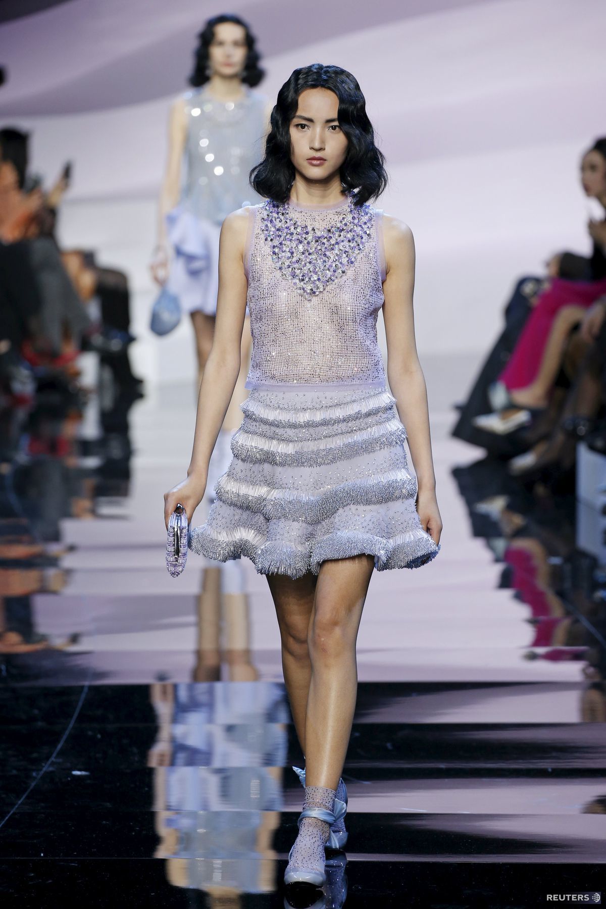 Prehliadka Armani Privé - Jar-Leto 2016 - Paríž.