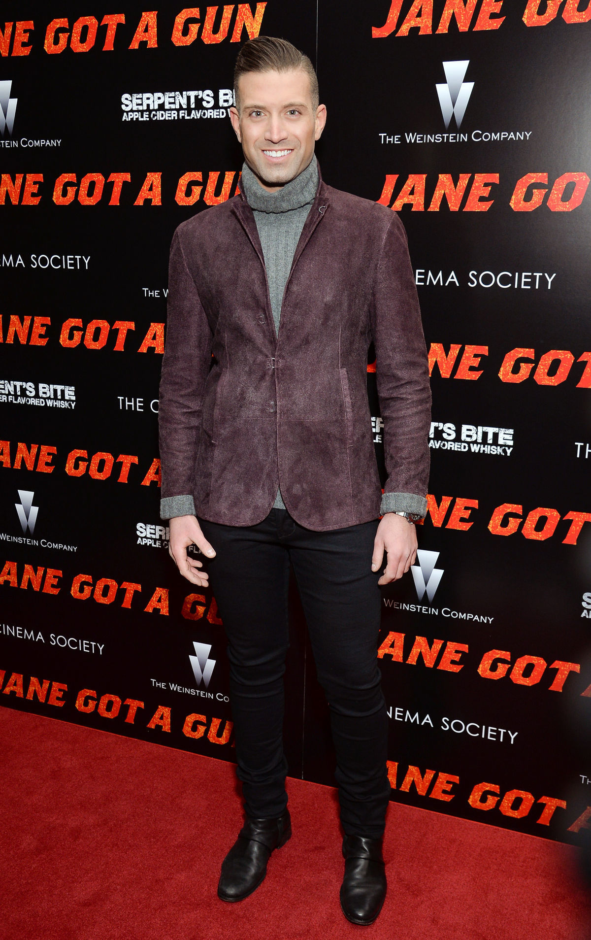 Herec Omar Sharif Jr. na premiére filmu Jane...