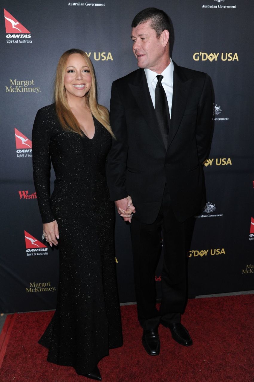 Mariah Carey a jej snúbenec James Packer na...
