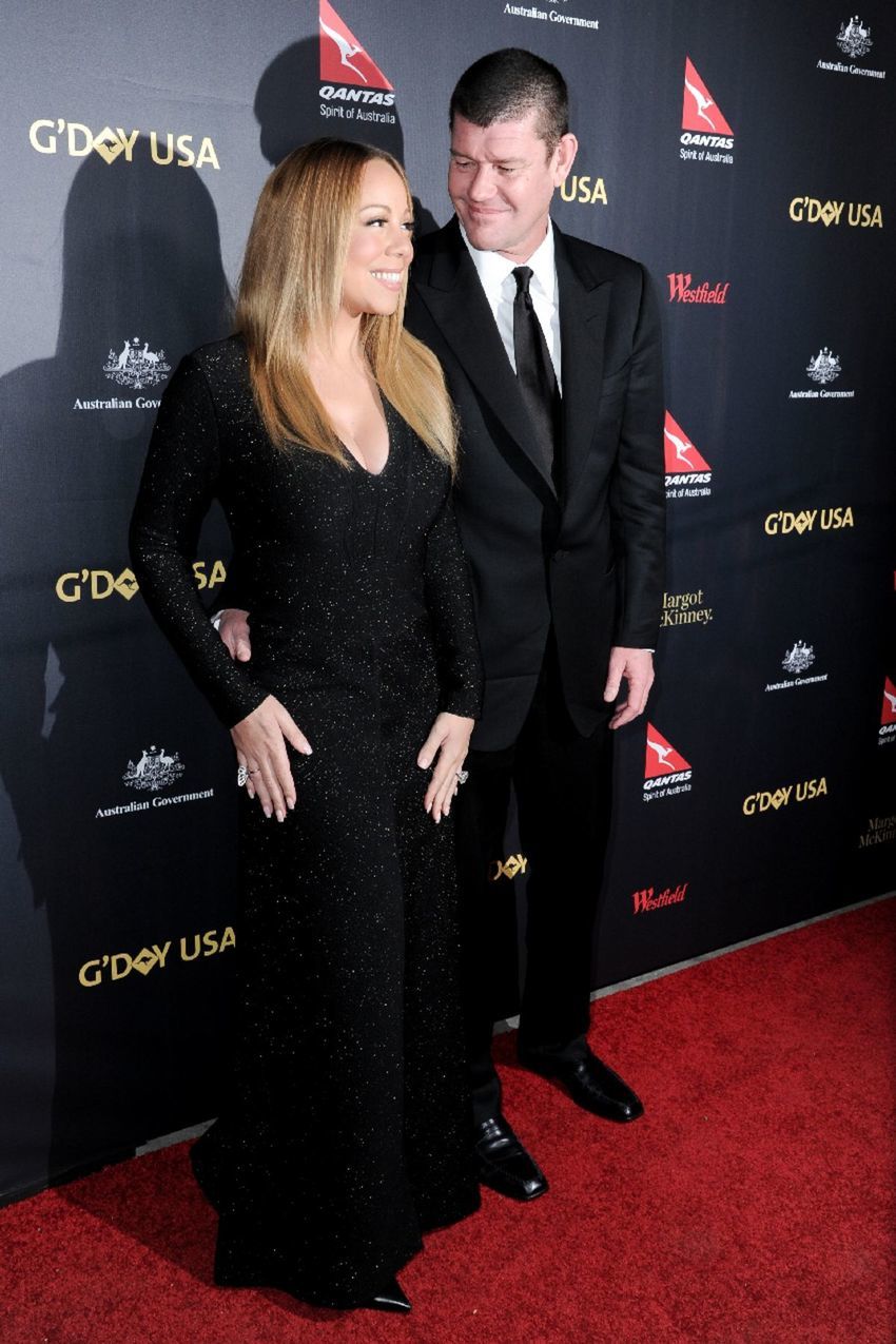Mariah Carey a James Packer na galapodujatí...