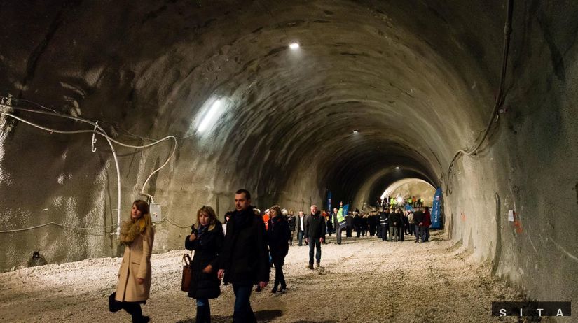 Tunel, Považský Chlmec