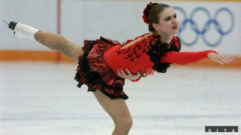 Katarina Wittová na olympiáde v Calgary v roku...