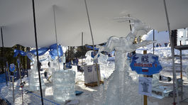 Tatry Ice Master 2016, Vysoké Tatry, ľadové sochy, Hrebienok