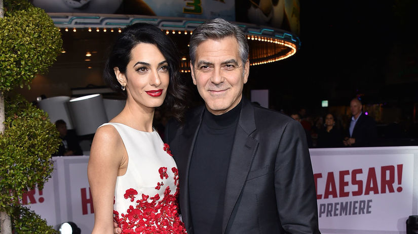 Amal Clooney a jej manžel George Clooney