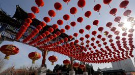 Čína, oslavy nového roka, lunárny nový rok, lampióny, cestovanie