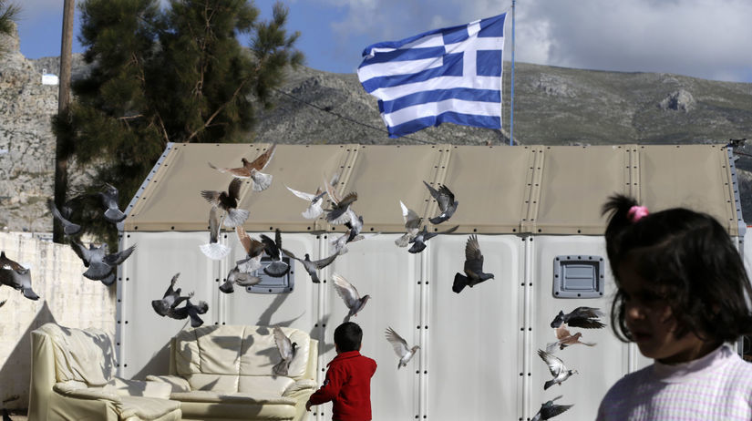 Grécko, migranti, Kalymnos,