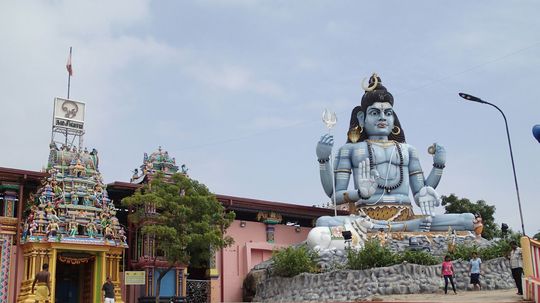 Hindu chrám v Trinco.