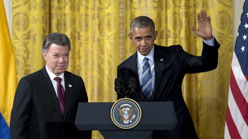 Barack Obama, Juan Manuel Santos, Plán Kolumbia.