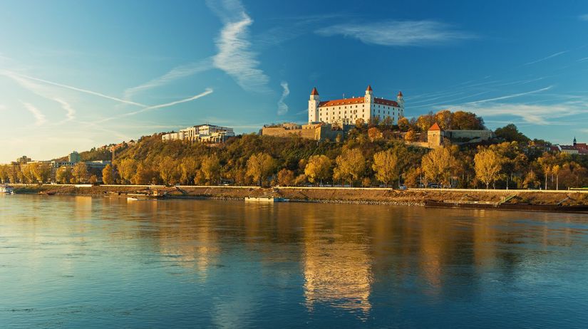 Bratislava, Bratislavský hrad, Dunaj, parlament