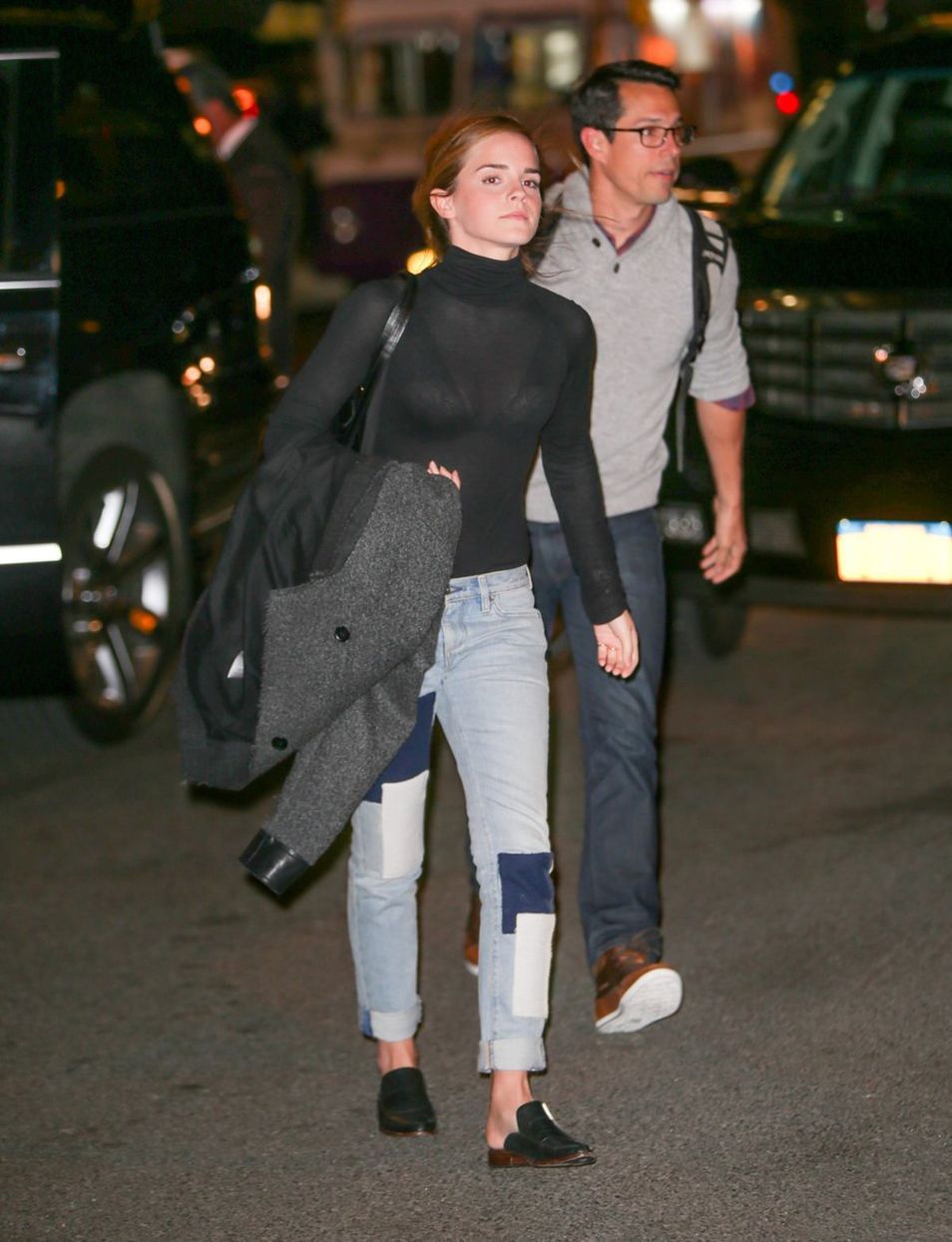 Herečka Emma Watson na zábere z októbra...