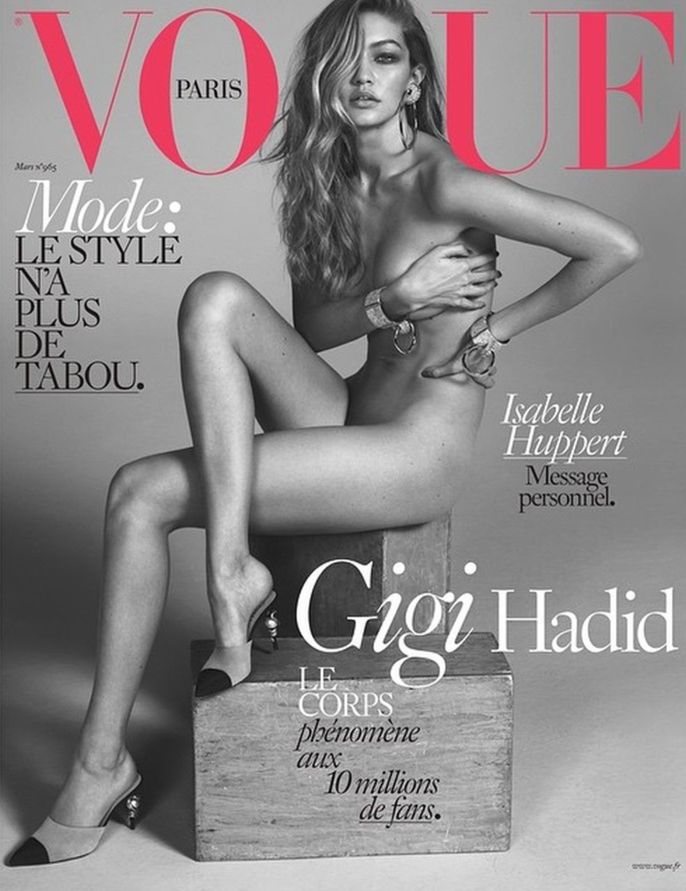 Americká topmodelka Gigi Hadid na titulnej...