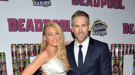 Herec Ryan Reynolds a jeho manželka Blake Lively.