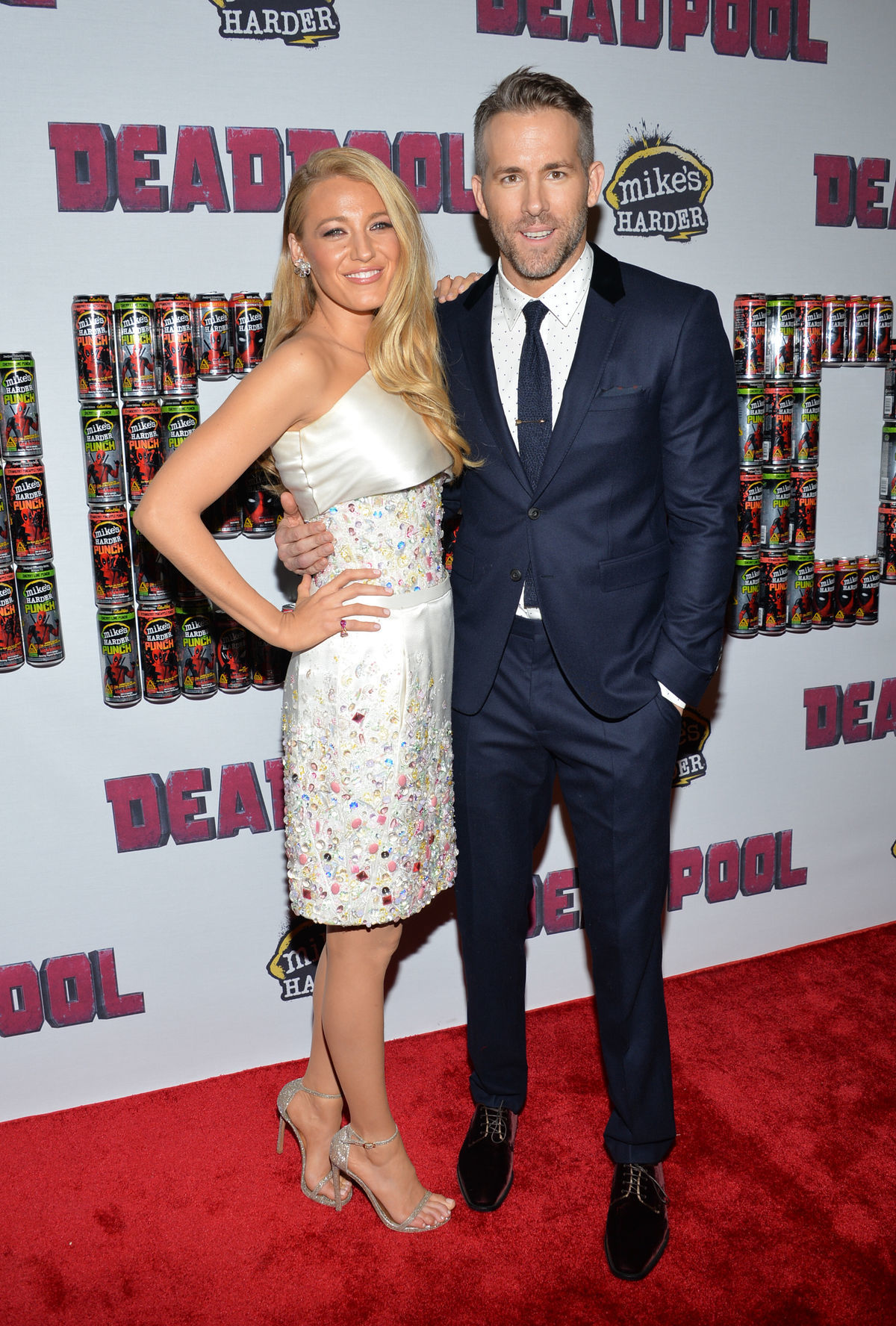 Herec Ryan Reynolds a jeho manželka Blake Lively.