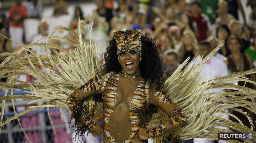 Rio de Janeiro, Brazília, karneval, tanec,...