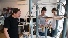 Z internátnych izieb do vesmíru s prvou slovenskou družicou