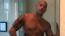 Herec Vin Diesel na zábere z Instagramu.
