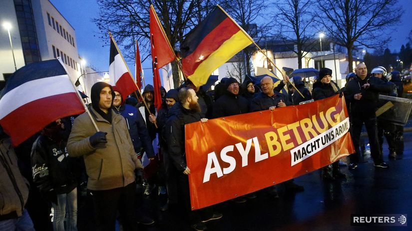 Nemecko, krajná pravica, demonštrácia