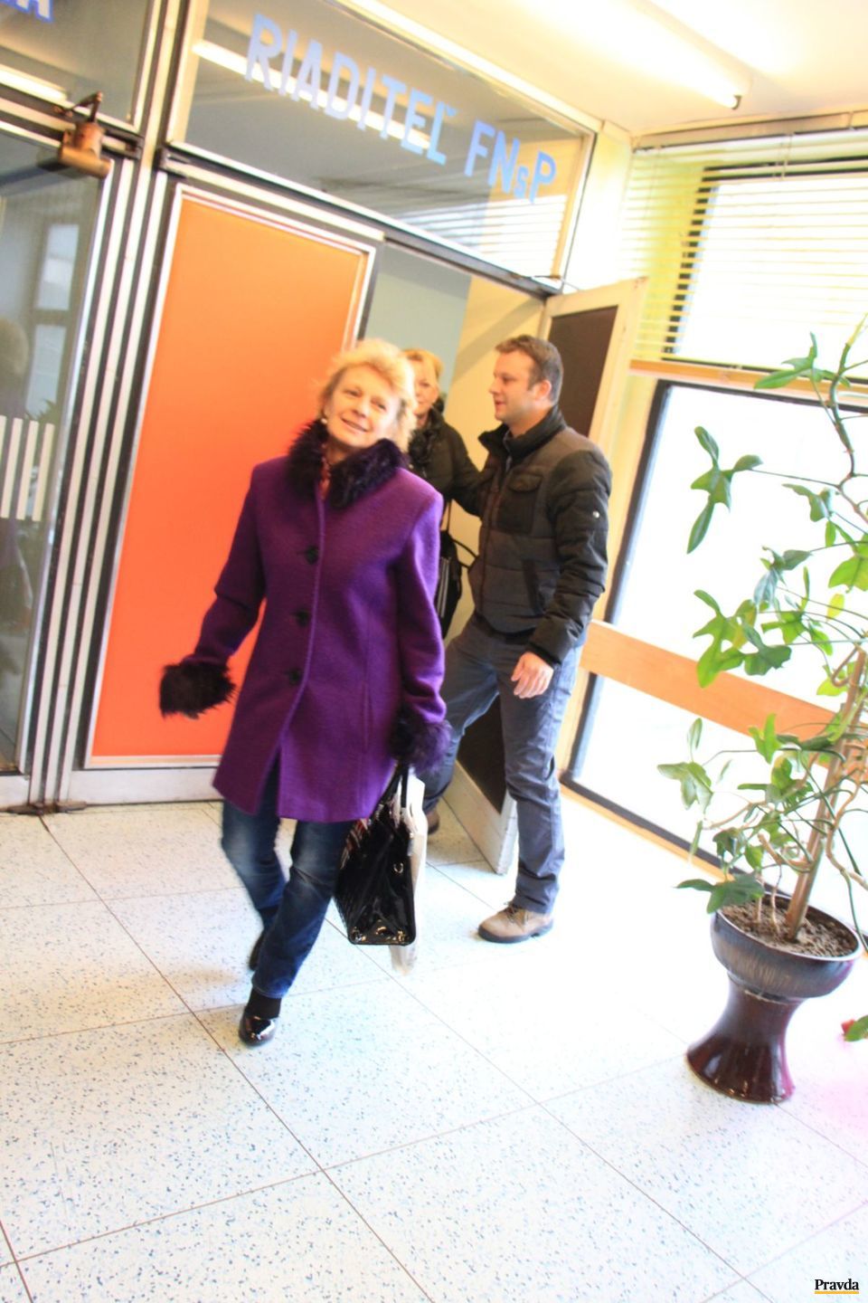 Jozefa Súkeníková, šéfka odborového zväzu...