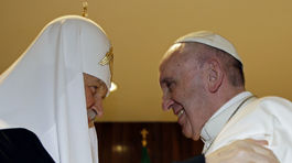 Pápež sa zišiel s patriarchom. S požehnaním Putina?